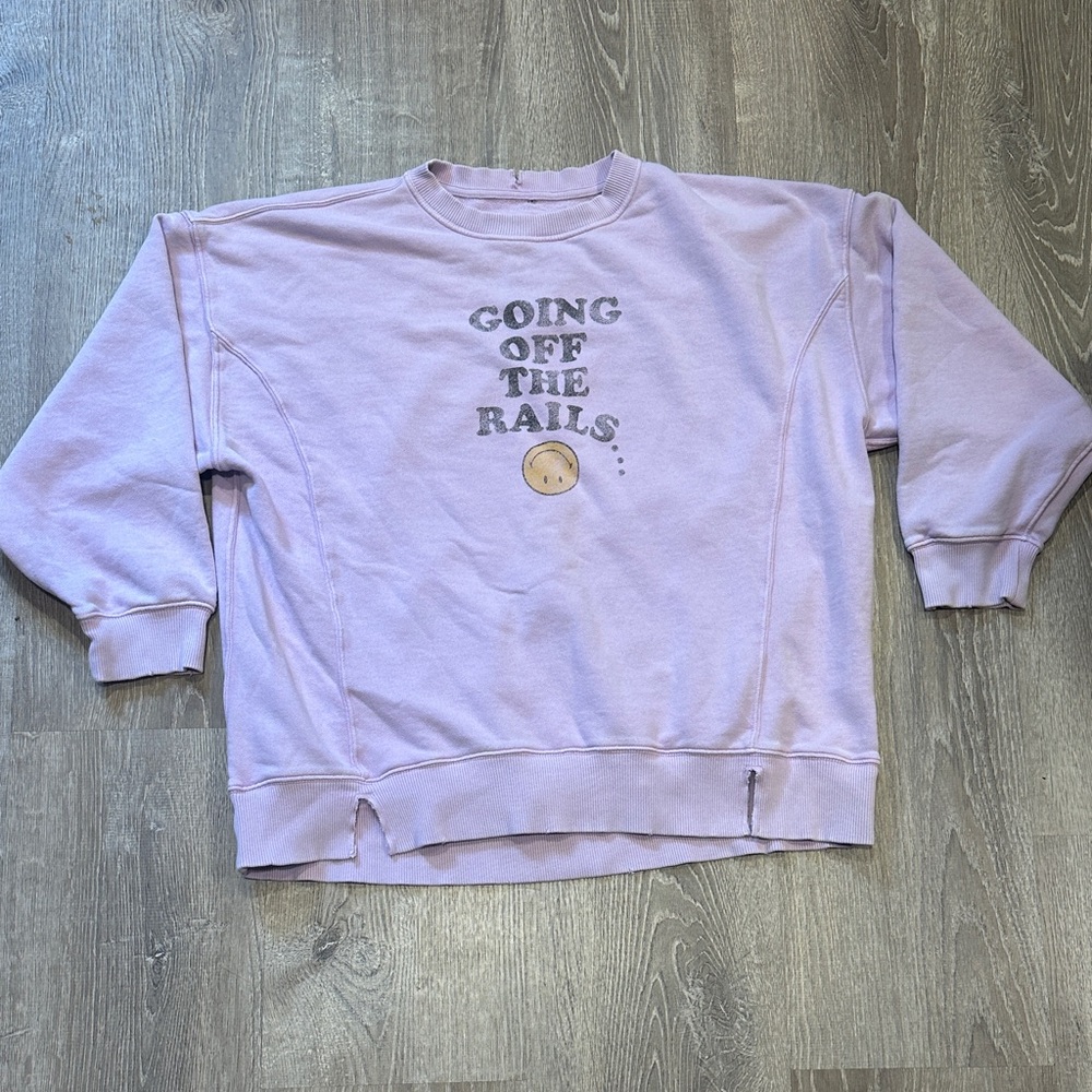 Aerie Light Purple Sweatshirt